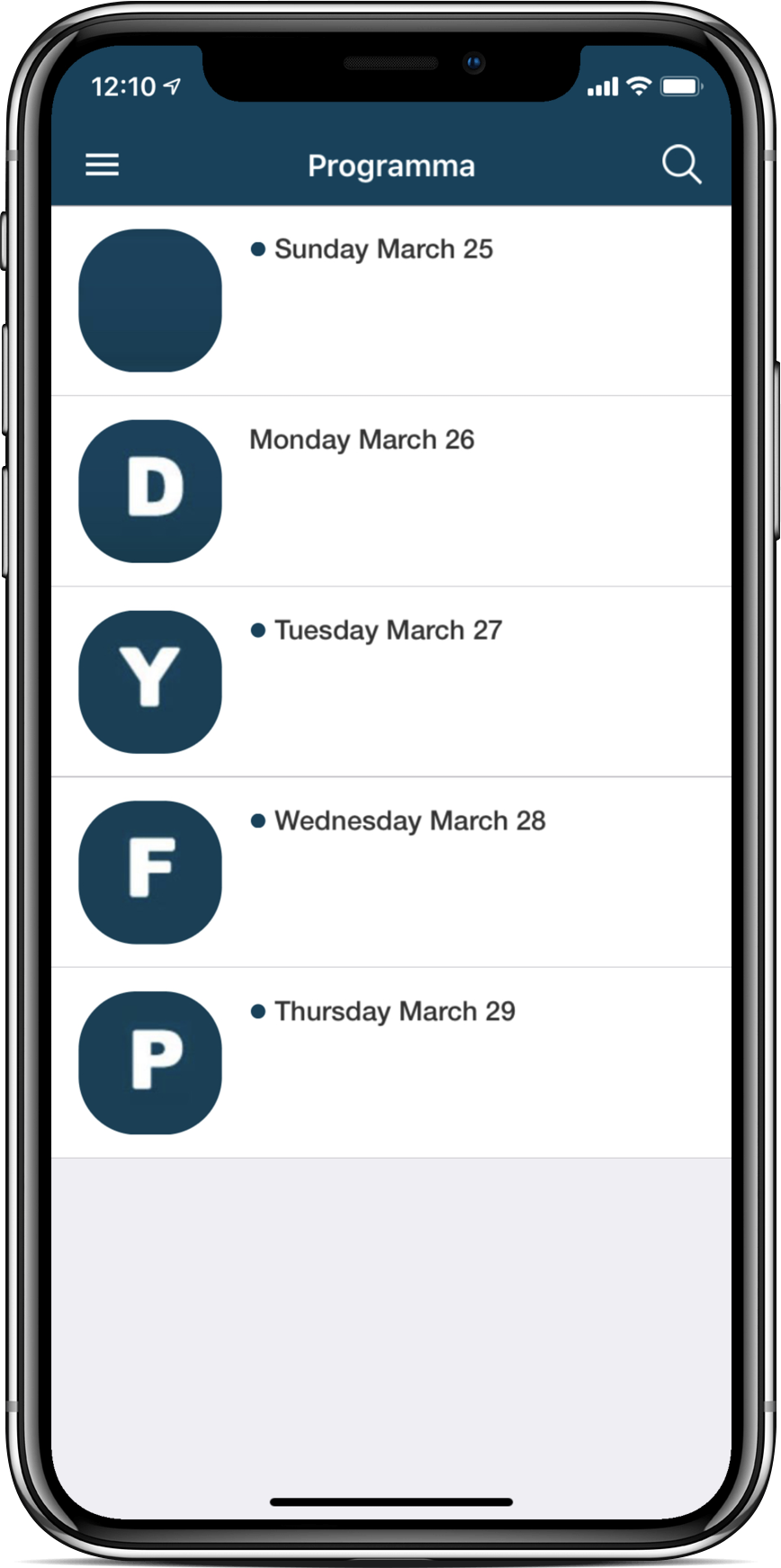 TU Eindhoven - Stichting Materials Technology - DYFP Conference iO & Android app, Website & CMS