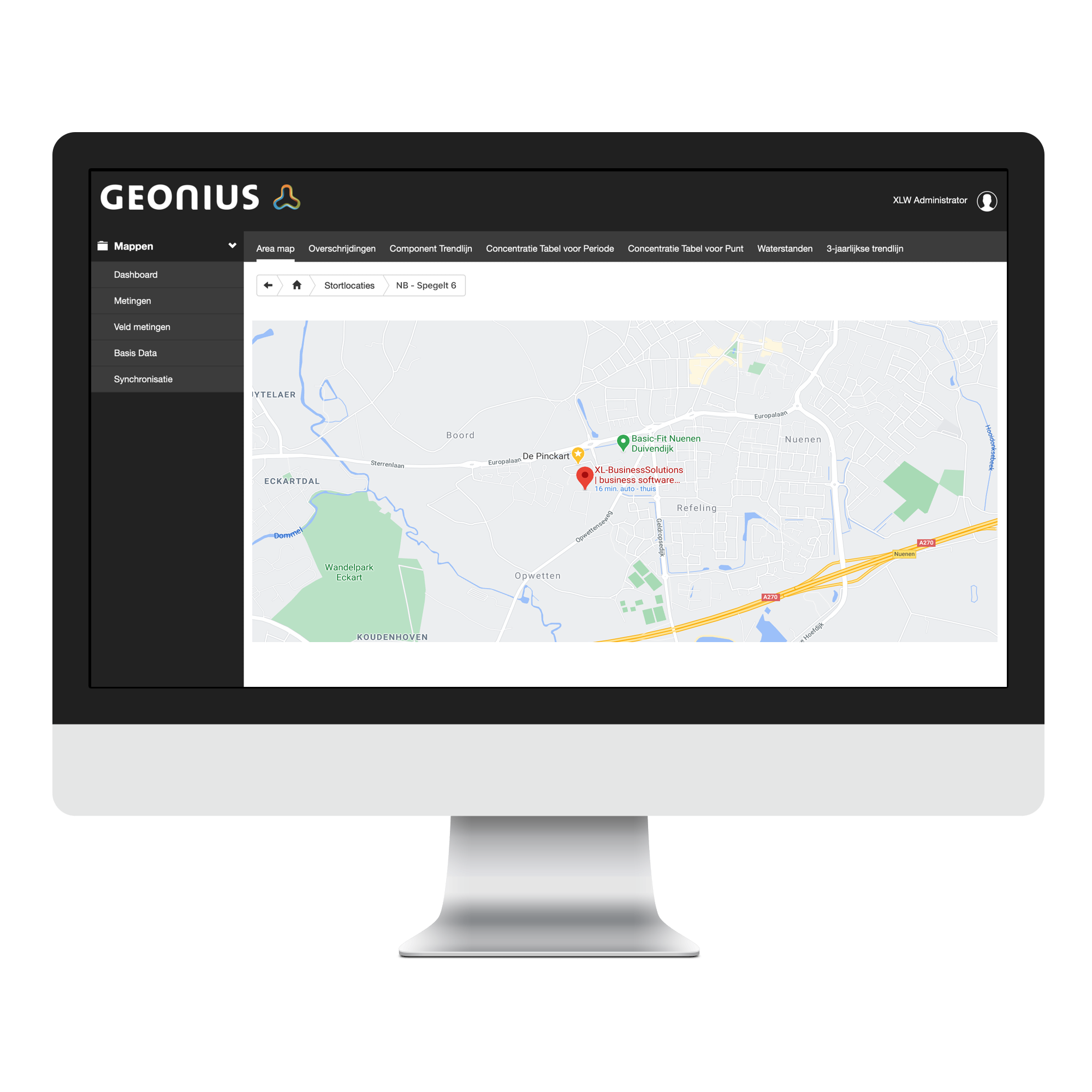 Geonius Milieu - Attero grondwatermetingen software